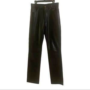 Vegan Leather Pants S